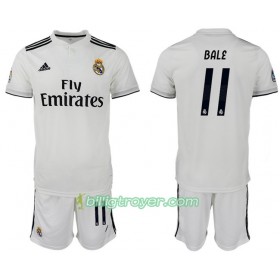 Billige Fotballdrakter Real Madrid BALE 11 Barn Hjemmedraktsett 2018/19 Kortermet